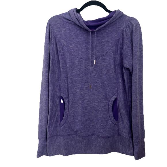 Prana Tops - PrAna Women’s Ember Sweatshirt Cowl Neck Size‎ M Purple